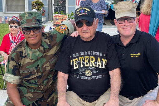 WWII veteran receives ultimate birthday surprise at 93