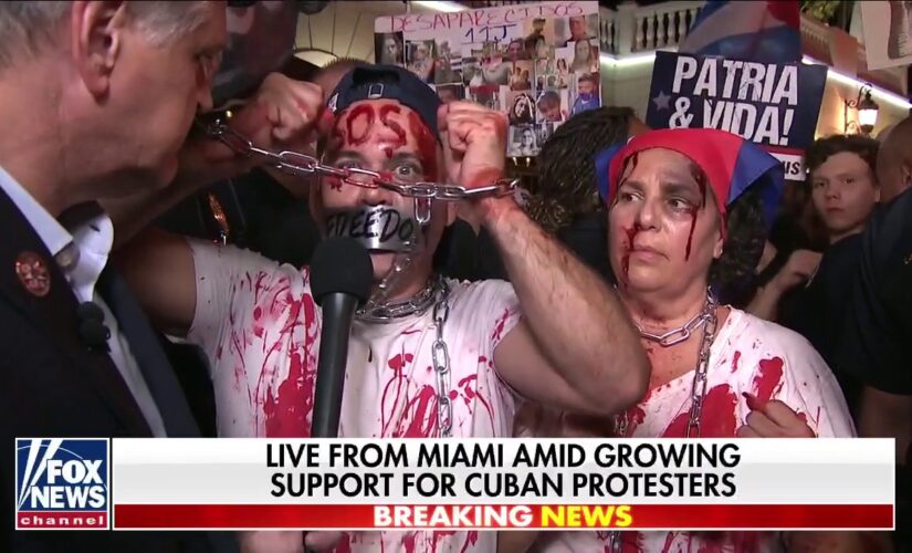 ‘Bloodied’ Little Havana demonstrator slams Biden: ‘Cubans don’t want vaccines, they want freedom’