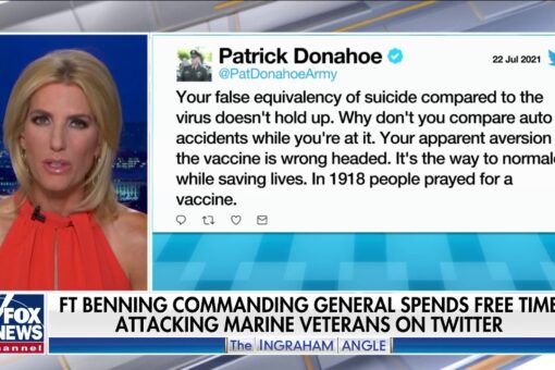 Retired Marine responds to ‘woke’ Fort Benning commanding general who attacked him over vaccine criticism