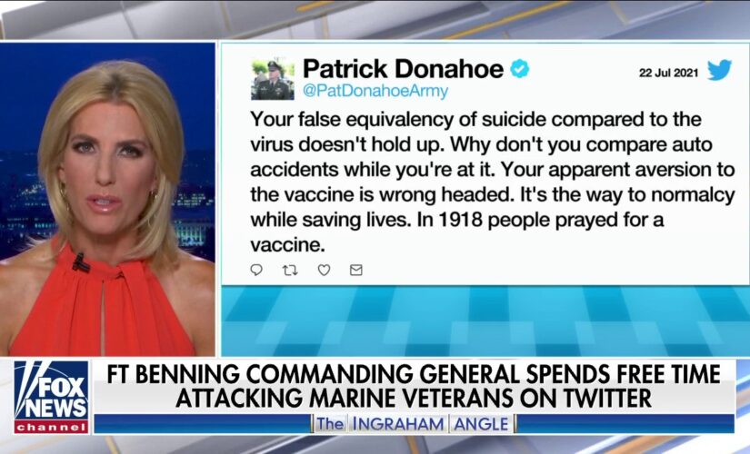 Retired Marine responds to ‘woke’ Fort Benning commanding general who attacked him over vaccine criticism