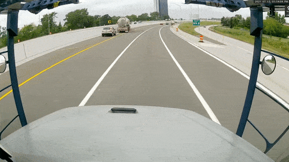 Michigan interstate explosion: Dashboard camera captures fuel tanker erupting into flames