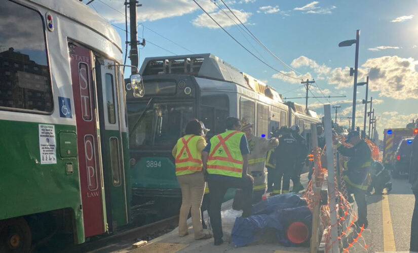Boston trains collide, leaving at least 25 hurt, authorities say