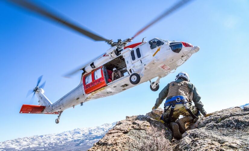 Navy helicopter crashes in California while searching for hiker, crew rescued after 20 hours in rugged terrain