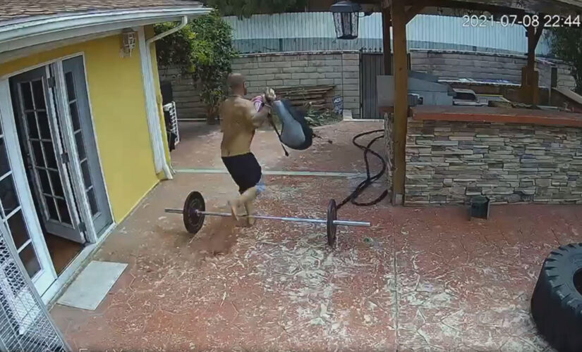 California man takes dip in pool before invading home with mom, teen kids upstairs: ‘Very invasive’