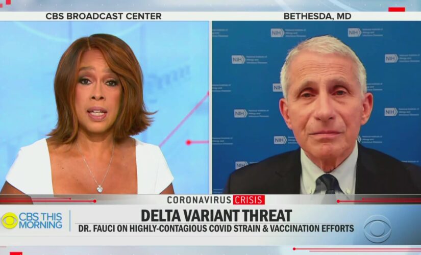 CBS’ Gayle King tells Fauci she’s banning unvaccinated family members from Thanksgiving, credits his advice