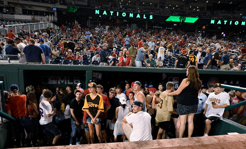 Fans, players flee Nationals Park after gunshots ring out during game