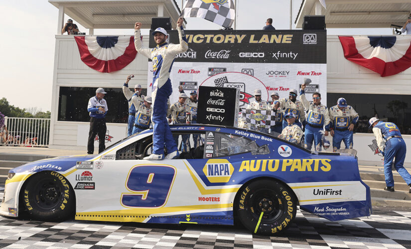 Chase Elliott wins NASCAR Cup Series race at Road America