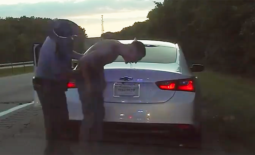 Police officer saves man choking on bag of marijuana during routine traffic stop