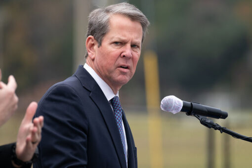 Georgia Gov. Kemp targets Stacey Abrams, MLB in new ad campaign