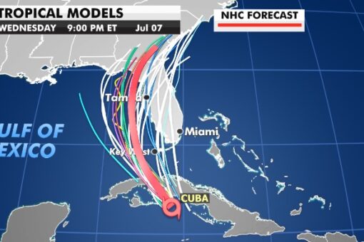Elsa latest: Tropical storm heads towards Florida Keys after thrashing Cuba, Caribbean