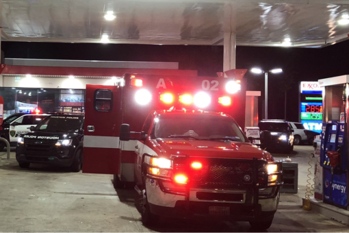 Houston ambulance with patient, EMTs inside is carjacked at gunpoint, police say