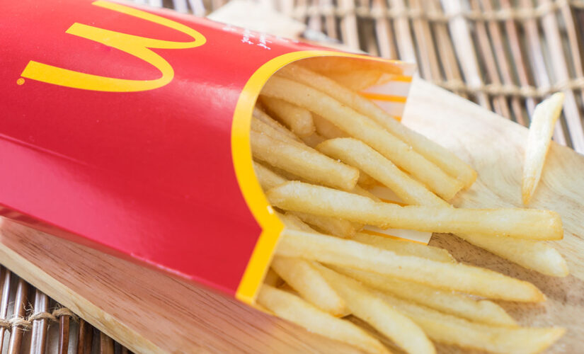 Video showing free french fry hack at McDonald’s