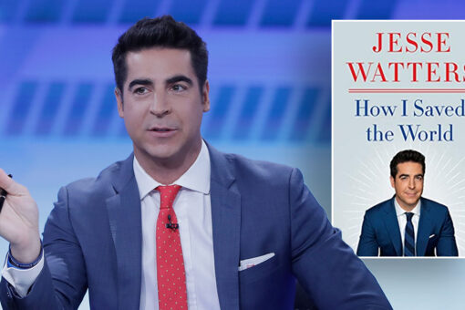 Jesse Watters’ book tops New York Times bestseller list for hardcover nonfiction