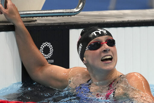 Ledecky wins gold at Tokyo Games in women’s 1,500-meter freestyle