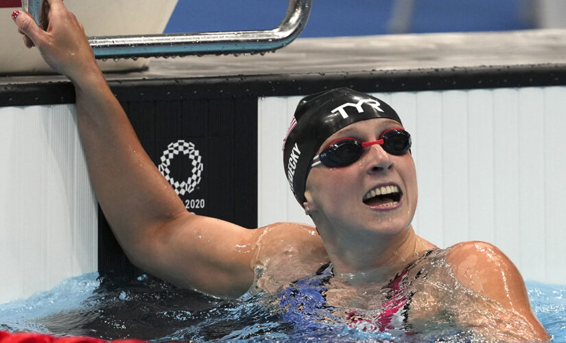 Ledecky wins gold at Tokyo Games in women’s 1,500-meter freestyle