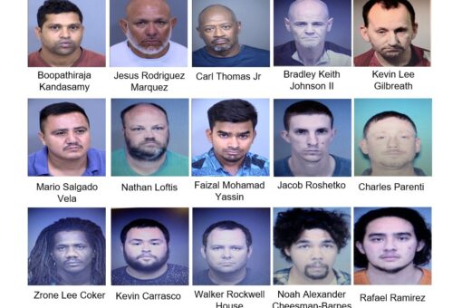 Arizona authorities arrest 40 men accused of child sex crimes