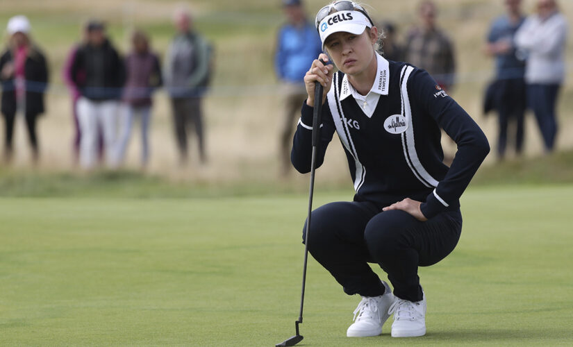 Korda struggles, Hall shares lead at Women’s British Open