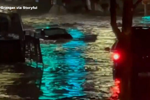 Omaha flooding: 7 people escape after being trapped inside elevators