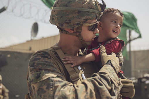 PHOTOS: Marine Corps help rescue Afghan families from Taliban rule in Kabul