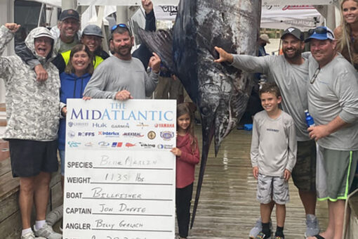 Florida man’s 1,135-pound blue marlin catch breaks fishing record in Maryland