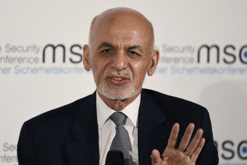 Afghan president blames swift US withdrawal for Taliban surge, with key cities under threat