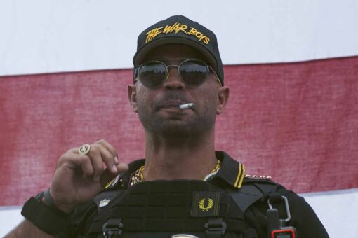 Proud Boys leader sentenced to jailtime for burning BLM flag