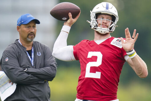 Colts’ Carson Wentz ‘optimistic’ he will be ready for NFL season opener