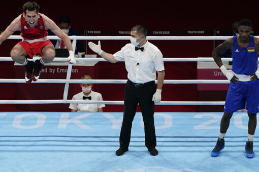 Irish boxer withdraws from 2020 Tokyo Olympics after injuring ankle while celebrating