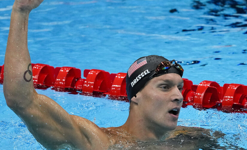 Caeleb Dressel joins elite club with 5th Olympic gold medal