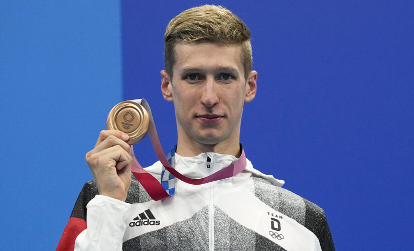 Germany’s Wellbrock romps to win in men’s marathon swimming