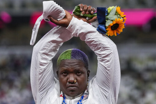 Olympic athlete Raven Saunders becomes latest to inject politics into Toykyo games