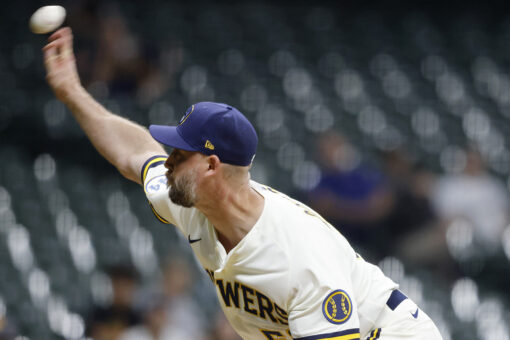 Brews’ Axford out for year after 1 game; Lauer on COVID list