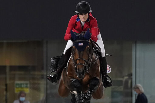 Springsteen makes Olympic debut, falls short in qualifier
