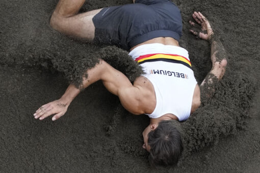 Belgium Olympian Thomas van der Plaetsen suffers serious fall in decathlon, leaves in wheelchair