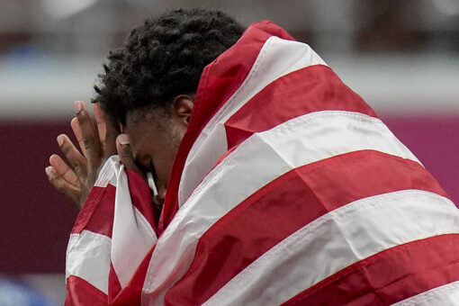 Tears from Lyles at Olympics about more than just the bronze