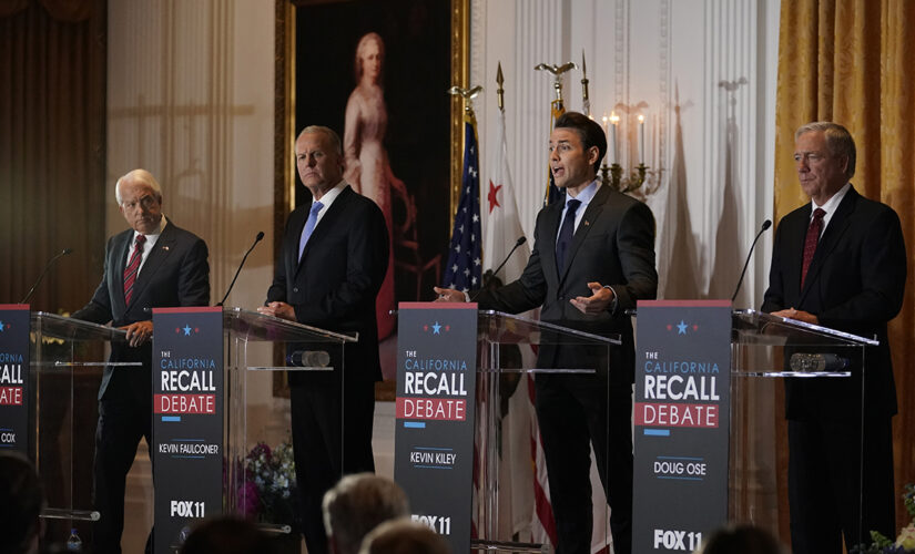 California recall candidates slam Newsom, take shots at each other in first debate