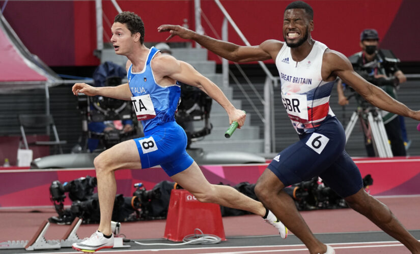 ‘Four Ferraris’: Italy race to shock 4×100 gold at Olympics