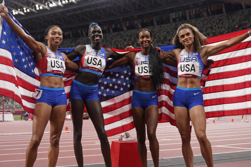 Women send powerful message in Olympic track and field