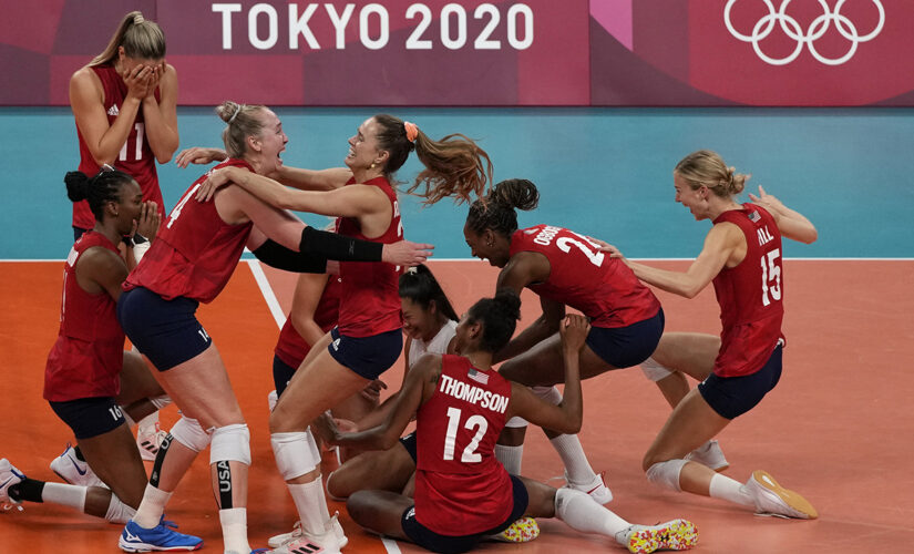 US women beat Brazil to win 1st Olympic volleyball gold