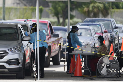 Florida county residents asked to limit 911 calls amid COVID-19 surge