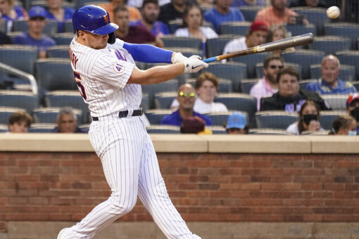 Alonso, Mets rally past Nationals 8-7 in suspended game