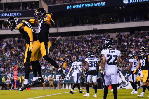 Steelers rally behind Haskins to beat Eagles 24-16