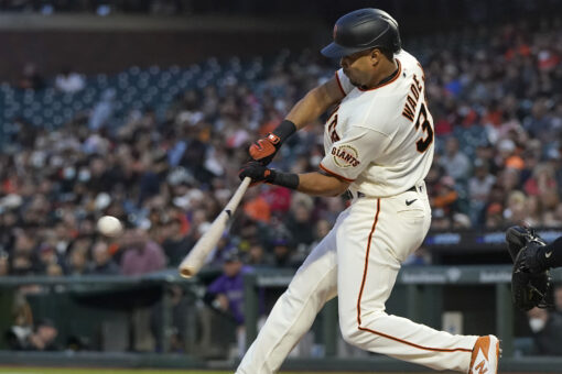 Wade’s 3-run homer leads Giants to fifth straight win