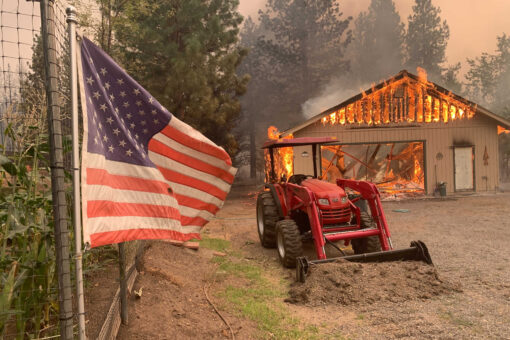 Western wildfires threaten thousands of homes, strain resources
