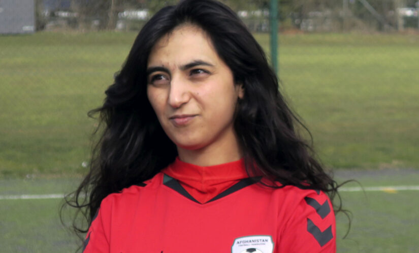 Afghanistan’s female footballers make tearful calls for help