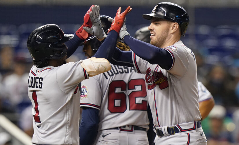 Freeman, Duvall fuel Braves’ surge past Marlins for 12-2 win
