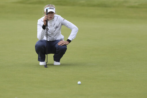 Olympic champ Korda shares lead at Women’s British Open