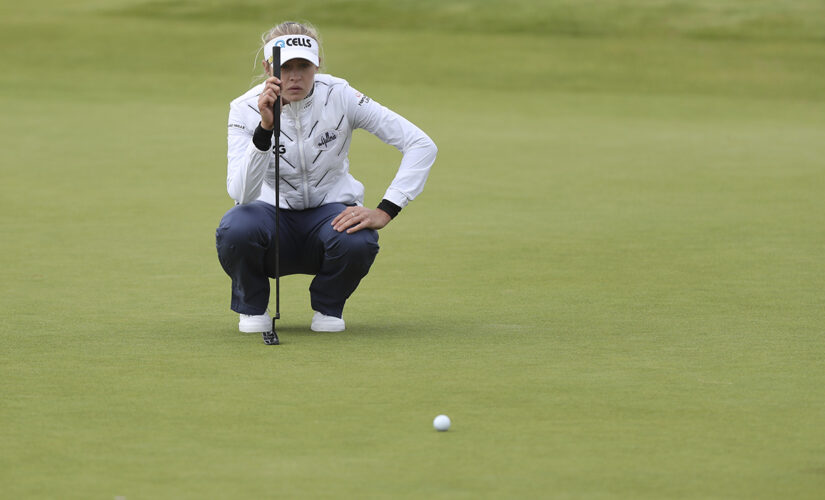 Olympic champ Korda shares lead at Women’s British Open