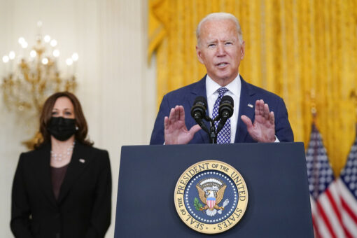 Since Afghanistan crisis began, Biden has spent only 4 of 15 full days in White House