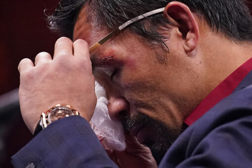 Pacquiao ponders ring retirement, political plans after loss